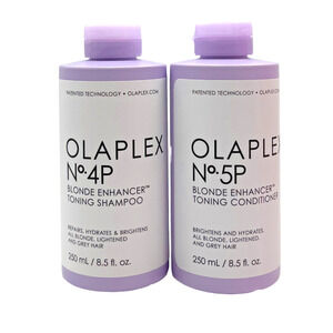 Olaplex No. 4P & No. 5P Blonde Enhancer Toning Shampoo & Conditioner 8.5 oz Duo
